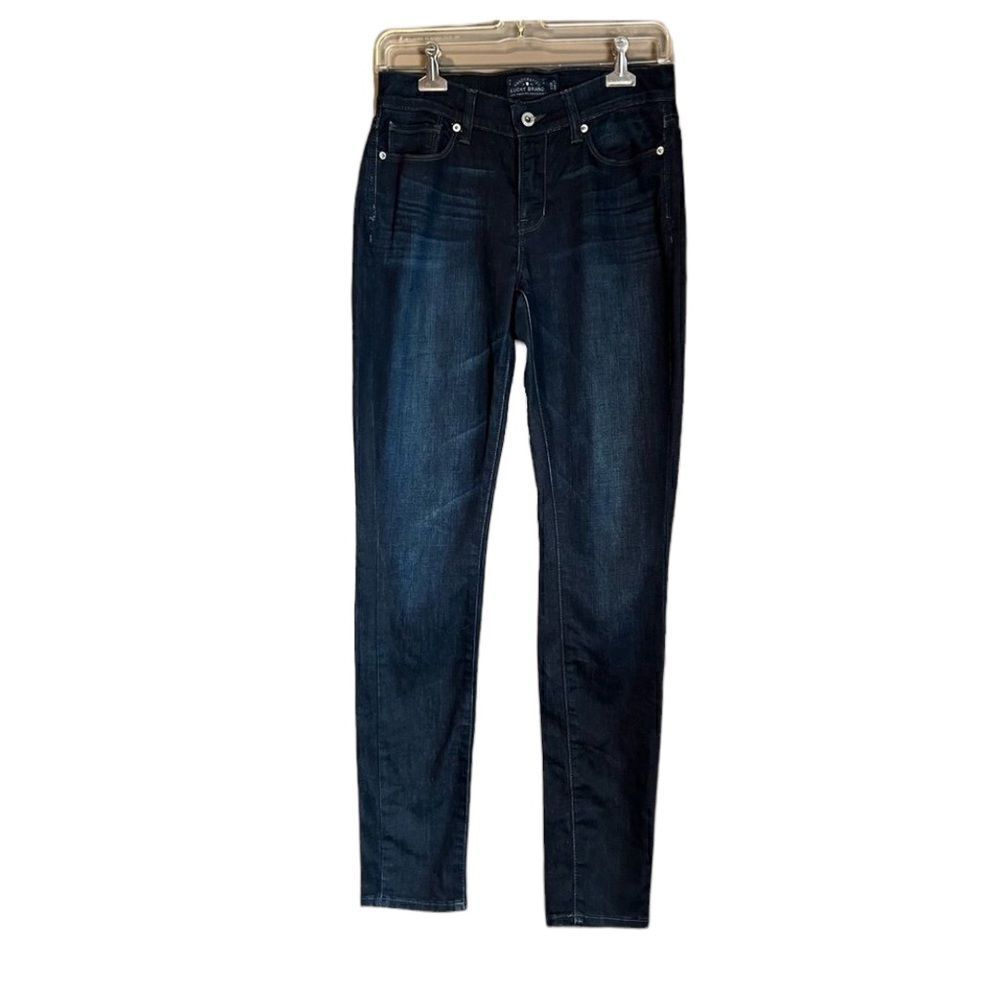 Lucky brand Brooke skinny jeans. Dark wash‎